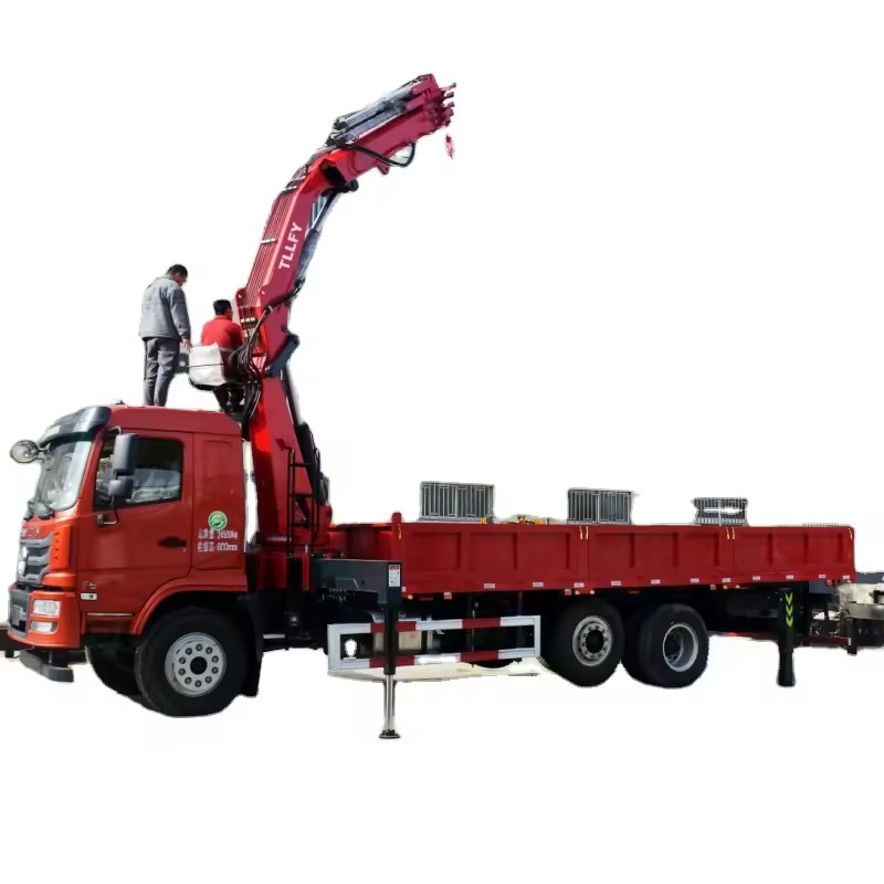 High Performance 8t Hydraulic Folding Arm Truck Mounted Crane Featuring Motor Oilfield Pumping Unit