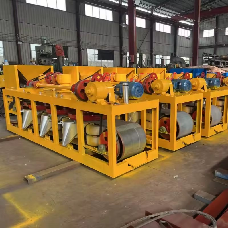 Dry Three Disk Magnetic Separator for Wolframite Cassiterite Beneficiation
