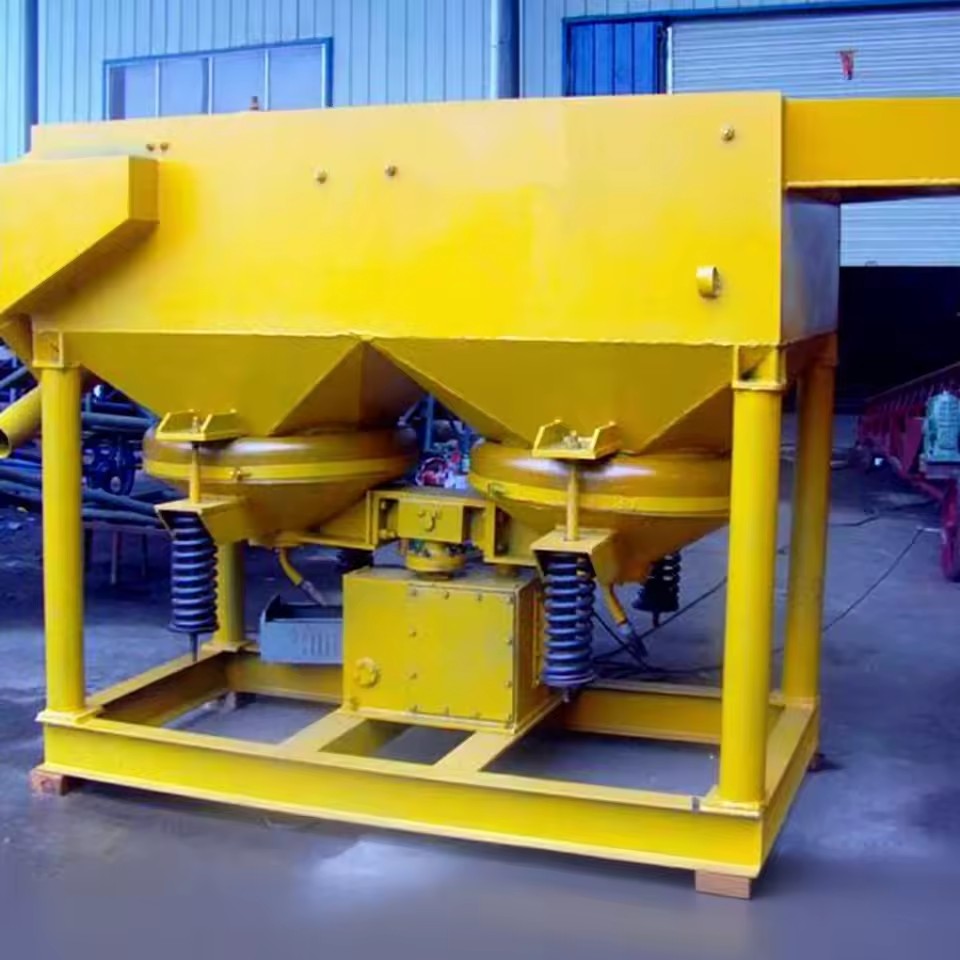 10TPH Coltan Tin Gravity Mining Separator Process Diamond Gold Jig Separator Concentrator