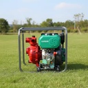 Industrial High Pressure Water Pump Unit Air-Cooled Diesel Engine Driven Metal Irrigation System