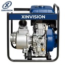 Electric Start 4 Inch Diesel Water Pump 186F 9HP 12L Fuel Tank 96m3/h Flow Portable Irrigation System for Heavy-Duty Farm