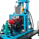 Small Portable Water Well Drilling Rig 80m Gasoline Mini Manual Rotary