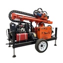 High-Efficiency Water Well Drilling Rig 300m Deep Drilling Machine Air Compressor Hammer Drilling Rig