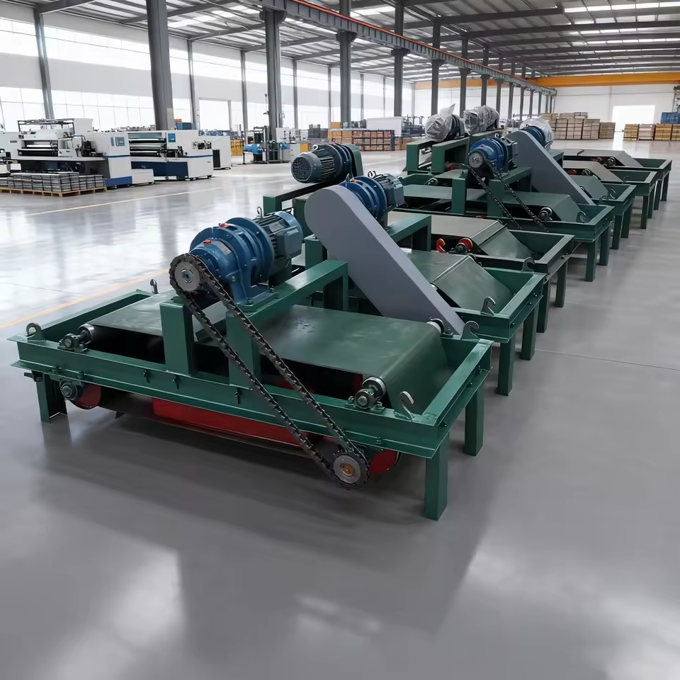 800mm Width 2.2kw Motor Bearing Magnetic Separator for Mineral Ore Processing & Waste Recycling