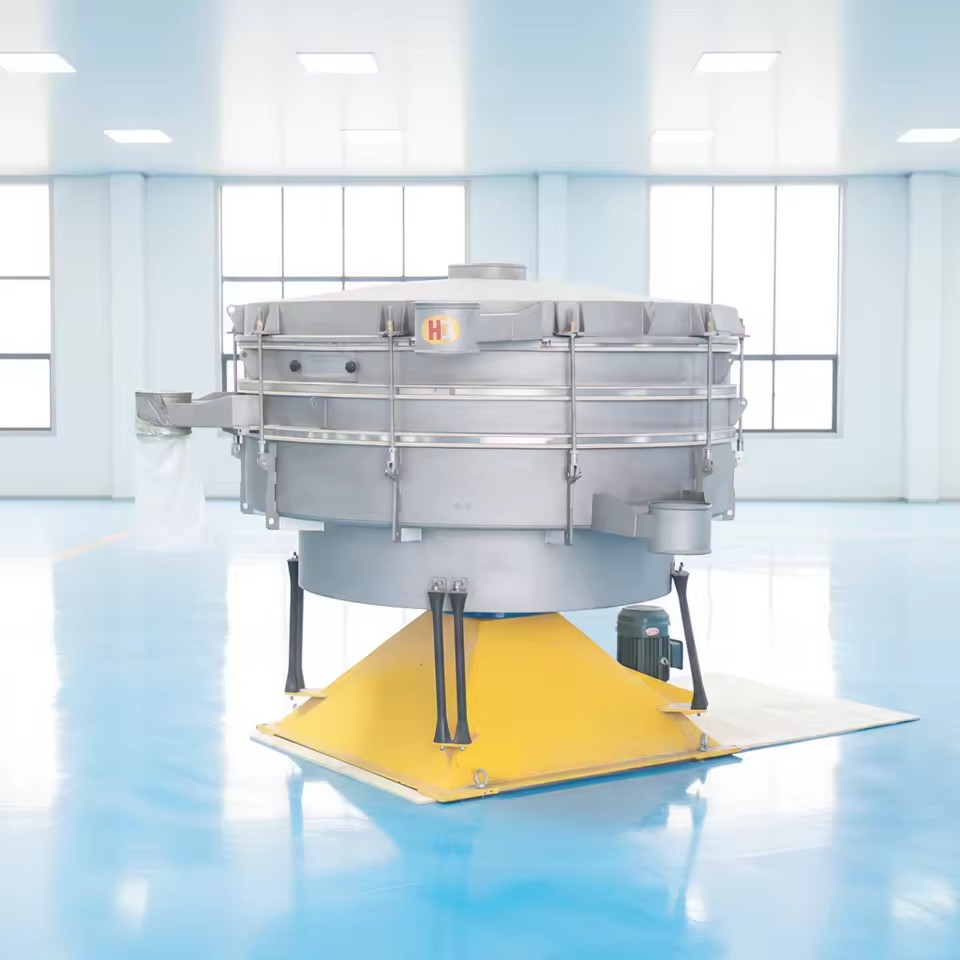 Motorized Circular Vibratory Separator Industrial Sifter