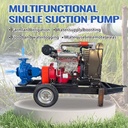75kw Factory Price diesel Engine Driven Agricultural Water Pump Equipment Set for Field Irrigation System