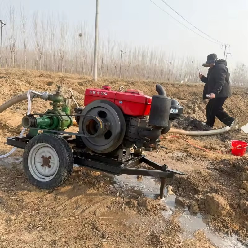 2/3/4/6 Inch High Pressure Diesel Irrigation Pump For Large-Scale Farm Irrigation Projects