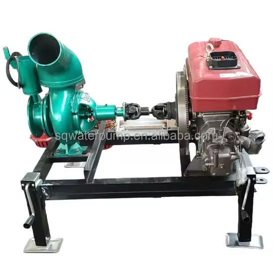High Quality 6 Inch 25HP Diesel Engine Low Pressure Pump Unit for Irrigation and Agriculture
