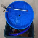 Gold Concentration Mineral Processing Gravity Separator Spiral Panning Machine Engine-Driven Portable Easy Operation