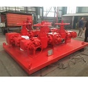 Well Control System Oil and Gas Manifold / Choke Manifold Diagram for Wellhead Assembly