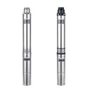 QJ 750w 1HP Oil Immersion Pump Multi-stage Submersible Pump 220V High Lift Large Flow Field Irrigation Deep Well Pump