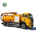 Factory Sale Duty 25 Ton Heavy Vacuum Suction Truck 10m3 Liquid Ring Pump 2800m3h Heavy Duty Hydro Excavation Vehicle