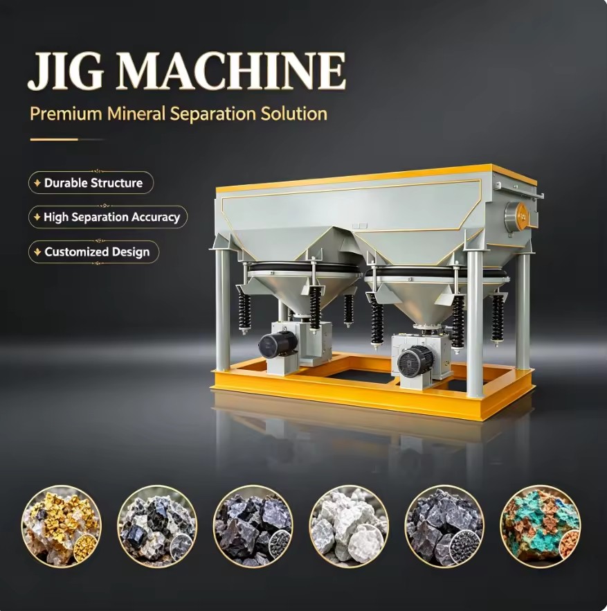 JT21 Sawtooth Wave Jig Machine Small Gravity Separator Gold Mining Jig Concentrator for River Sand Gold Separation