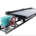 90% Recovery Mineral Separation Machine Concentrator 6-S Shaking Table Shaker 1 2 Tph for Gold Silver Iron Collecting