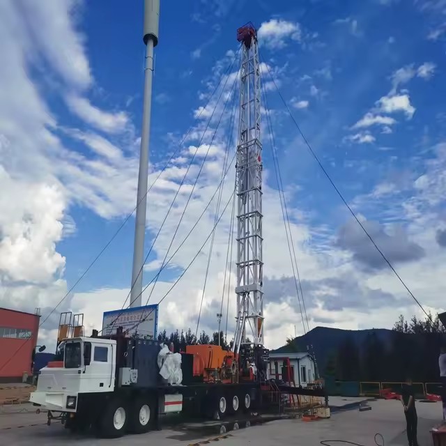 API XJ350 XJ550 XJ650 XJ750 Flushby Unit Workover Rig Oil Well Drilling Rig