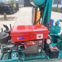 Water Well Rotary Drilling Rig/Diesel 25 HP Max 200m Drilling Depth New