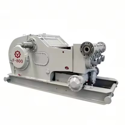 F800 Factory Direct Supply Pump Complete Unit Heavy Duty Triplex Piston Pump for Deep Well Oil & Gas Drilling Equipment