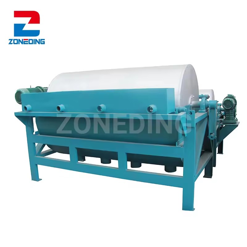 Low Price Ore Separator Drum Permanent Magnetic Separator Gold Ore Concentrate Magnetic Separator
