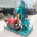 High Quality 100m Trailer Mounted Hydraulic Water Well Drilling Rig for Deep Water for Mine Use Low Price