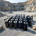 Ceramic Lined Hydrocyclone Underflow Nozzle Apex Spigot for Mining Cyclone Separator Spare Parts
