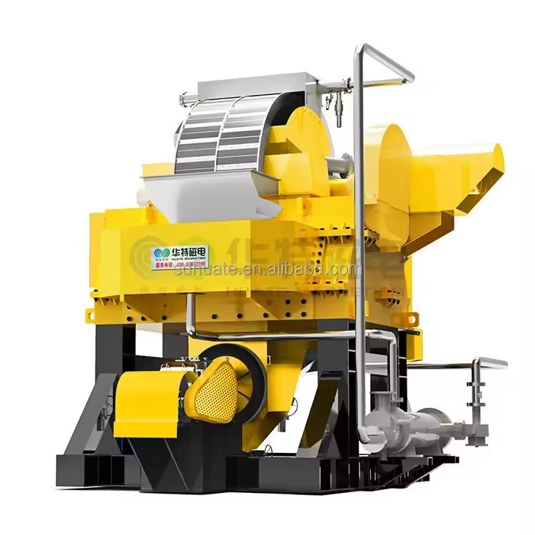 New Magnetic Mineral Separator Machine Wet High Gradient Separator Patented Technology 24000 Gauss Energy Mining Use