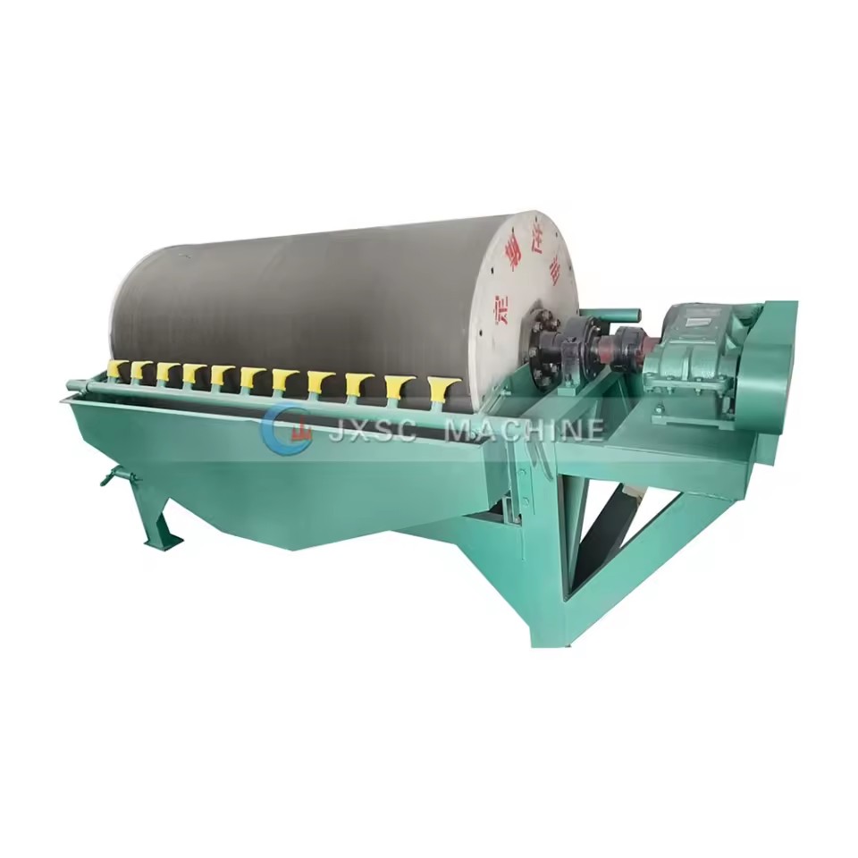 Wet Low Intensity Magnetic Separate Mining Mineral Iron Drum Separator Machine