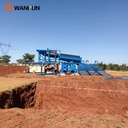 Multi-layer Vibrating Sieve for Gold Mining Gold Washing Machinery Vibrating Screen Plant Sluice Box Gold Separator Engine Pump