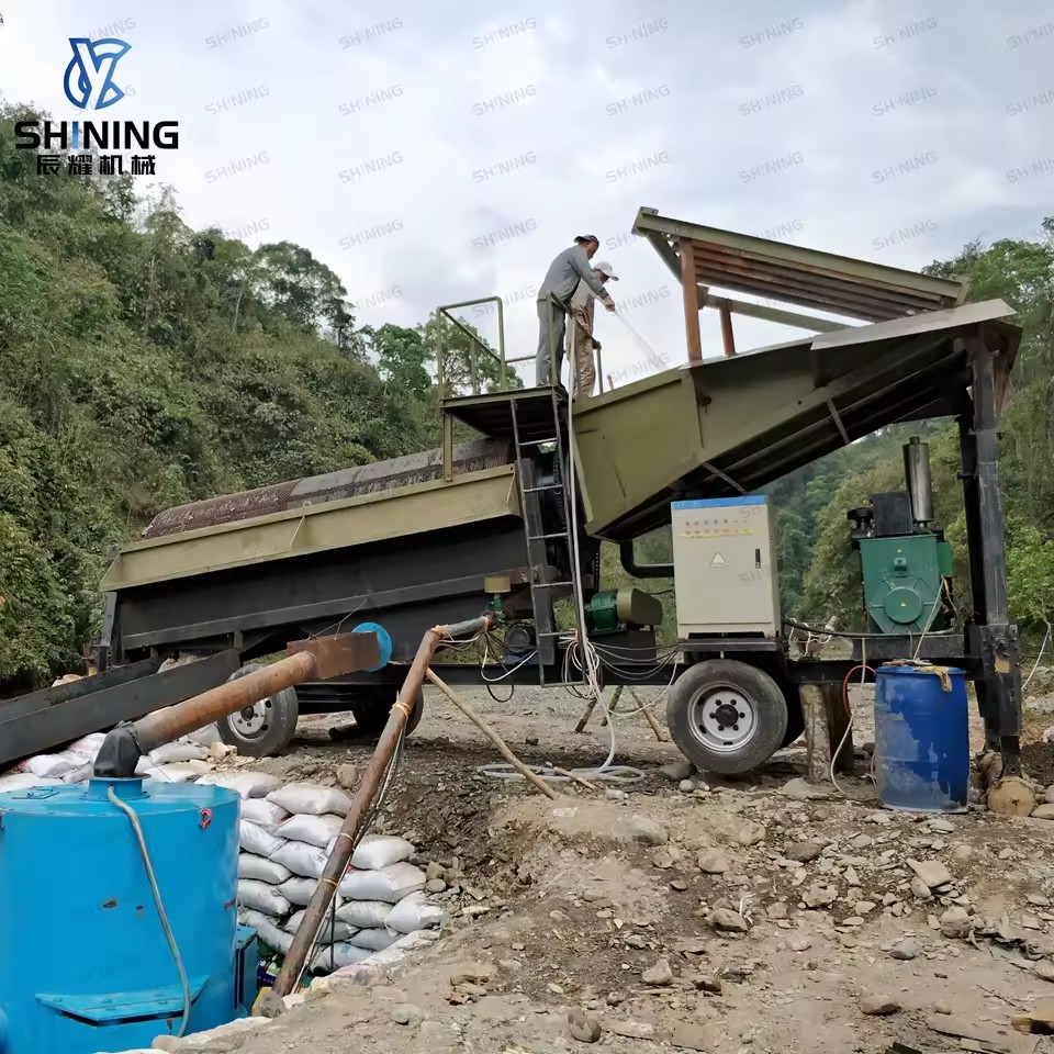 Efficient Riverbed Mineral Sorting Trommel Wash Plant, Industrial Gold & Diamond Mining Equipment for African Mining Enterprises