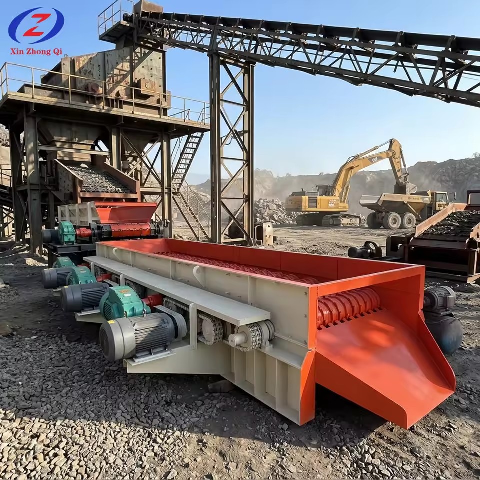 Mineral Separator Multi Roller Disc Mud Rock Separator Machine 4000kg for Clay Removal and Aggregate Classification