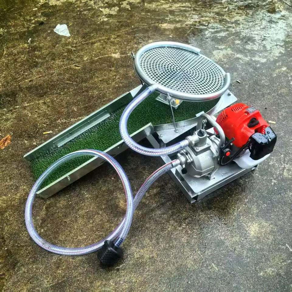 Gold Mining Separator Gasoline Portable River Sand Gold Separation Device Tool