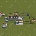 Manganese Ore Mineral Processing Plant Manganese Refining 100Tons Manganese Ore Gravity Separator Washing Machine