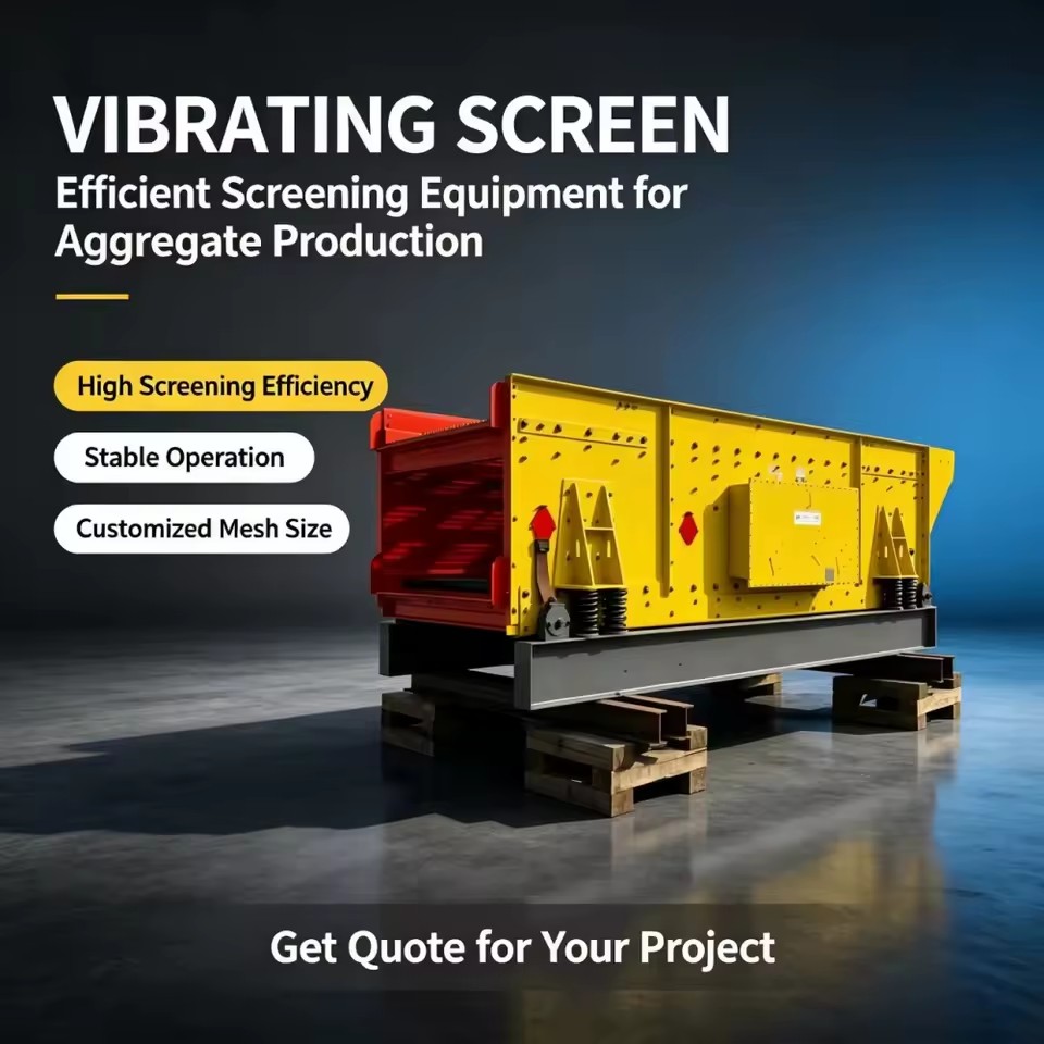 Vibrating Screen Separator Air Knife Cleaning ISO 9001 CE Certified Mineral Processing Equip.