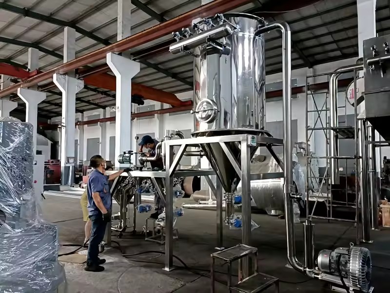 Industrial Automatic Air Classifier for Silica Sand Quartz Ore Mineral Separator High Capacity Fine Grinding Separation