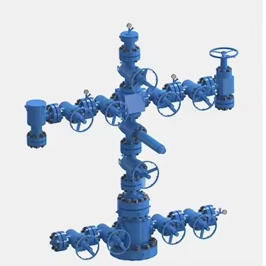 Industrial High Pressure Well Control Equipment Integrated Flowline System API 6A Oilfield X Tree for Onshore Operation