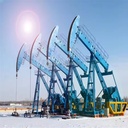 ASTM Standard Beam Pumping Unit Oil Well Equipment with Engine & Gearbox API 11E Standard 380V Motor 1 Year Warranty