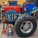Versatile 8-32HP Agricultural Walking Tractor Diesel Motor Hand Tiller with 2WD Gear Drive High Productivity for Farm & Garden