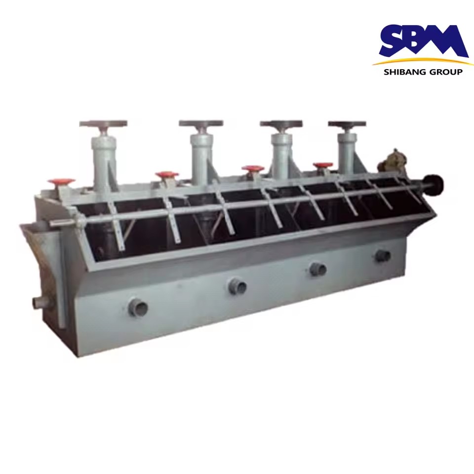 High Efficient Oxidized Paraffin Wax Flotation Gold Flotation Processing Machine