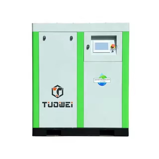 AC Power Frequency Conversion Oil Free 22kw Automatic air Compressor Control for Oil Field