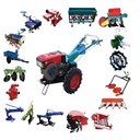 High-Power 18HP Multifunctional Walking Tractor 8-22 HP Diesel Oil Agricultural Machine for Dry Field Orchard Farm Use