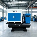 Custom High Pressure 7.5KW 11KW 15KW 22KW All in One VSD Screw Air Cooled Engine Air Compressor for Oil Field Natural Gas OEM