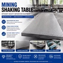 6S Gold Mining Shaking Table High Recovery Gravity Separator Machine Gold Tin Tungsten Tantalum Chrome Ore Mineral Processing