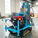 Field Independent Working Drilling Equipment With Stable Gasoline Powered Driving System Water Well Drilling Rig