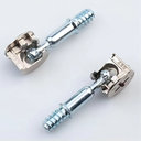 Modern Carbon Steel Two-in-One Furniture Connecting Bolt Mini Fix Connector Lock Cam Dowel Screw for Kitchen & Bathroom Cabinets