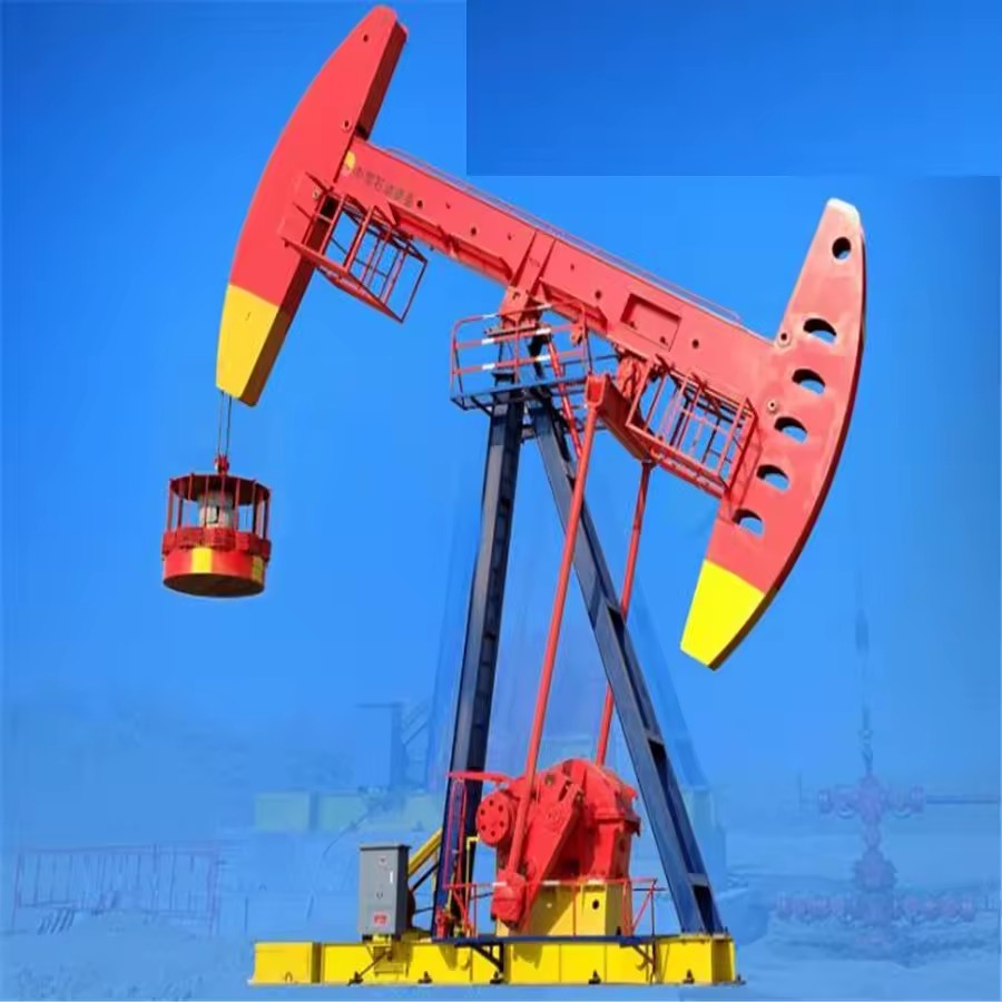 Oilfield Petroleum Extraction Equipment Conventional Sucker Rod Pump Unit API 11E C Oil Well Pumping Units for Sale