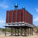 Professional Gold Spiral Concentrator Equipment Gravity Separation Machine for Alluvial Gold Recovery System