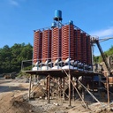 Hydraulic Spiral Chute Separator Machine for Fine Mineral Recovery Gold Mining and Ore Processing Plant