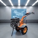 7HP Gasoline Rotary Tiller Gear Transmission Heavy Duty Cultivator for Small Farms Market Gardens Africa Asia Latin America