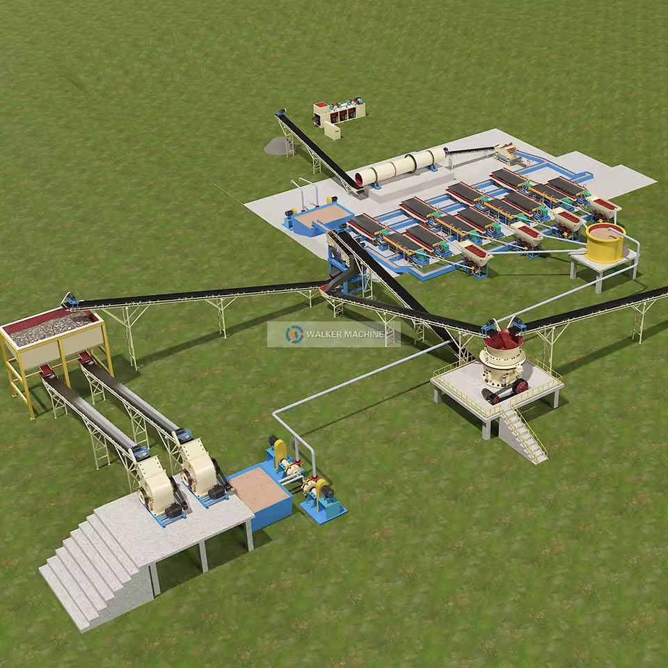 Mineral Processing Coltan Ore Separation Plant Coltan Extracting Plant