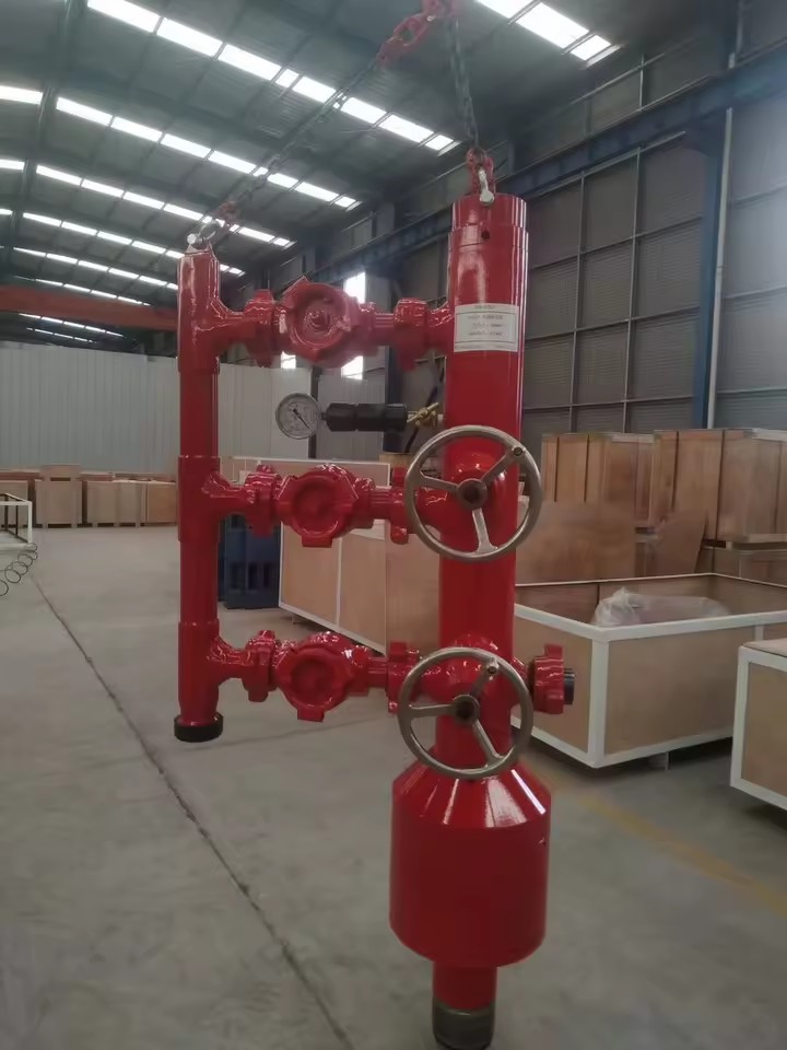 Factory Direct Supplier Oilfield Equipment 7 in Double Plug Cementing Head