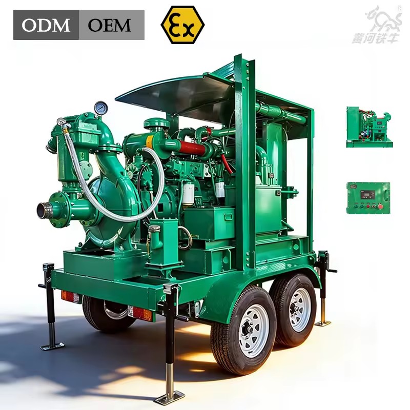 OEM/ODM Customized High Pressure Explosion-Proof Diesel Engine Oil Field Pump Mining Pump